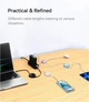 Кабель Baseus Free2Draw Mini Retractable Charging Cable Type-C to Type-C 100W 1 м Moon White (P10364500211-00) - зображення 8