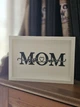 Настільна рамка з написом 'MOM best ever' подарунок для мами. Aivory - изображение 2