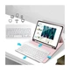 Чохол для планшета BeCover with keyboard Apple iPad Mini 7 2024 Pink - зображення 4