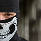 Балаклава-трансформер з принтом Skull чорна розмір універсальний - зображення 6