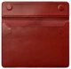 Кожаный чехол-конверт на магнитах для MacBook 13 дюйм, красный, натуральная кожа Краст, ручная работа, 33,5×23,5 см 58654 - изображение 2