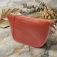 Женская кожаная сумка через плечо Vintage 22х15,5х7,5 см коричневая 60686 - изображение 3