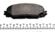 Колодки гальмові TEXTAR 2433601 Toyota Corolla, Rav-4, Auris, Yaris, Verso 0446502310, 0446512610, 0446512630 - зображення 4