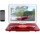Портативный DVD-плеер YOOHOO 16.9”, 14.1” LCD, USB, SD, AV, красный - изображение 1