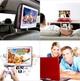 Портативный DVD-плеер YOOHOO 16.9”, 14.1” LCD, USB, SD, AV, красный - изображение 8