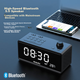 PHILIPS TAR3578 Настільний динамік Bluetooth-динамік Будильник Радіо для літніх людей Портативний багатофункціональний приліжковий тумбочка-плеєр з білим динаміком - зображення 6