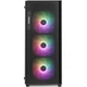 Segotep Wide Axe 5 Black, корпус для настільного комп'ютера (роз'єм MATX / скляна бічна панель / водяне охолодження 240 мм / панель охолодження із залізної сітки / корпус для ігрового ПК для домашнього офісу) - изображение 4
