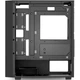 Segotep Wide Axe 5 Black, корпус для настільного комп'ютера (роз'єм MATX / скляна бічна панель / водяне охолодження 240 мм / панель охолодження із залізної сітки / корпус для ігрового ПК для домашнього офісу) - изображение 8