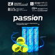 М'яч тенісний Odear Passion 4 шт - зображення 6