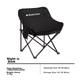 Стул складной Black Dog Moon Chair для кемпинга и рыбалки, с подлокотником - изображение 4