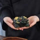 Фігурка Youjialiangpin чайна золота жаба, що змінює колір - зображення 5