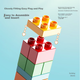 Крупные строительные блоки Beimuxing, совместимые с Lego, развивающая игрушка для мальчиков и девочек, 3D-сборка, подарок на день рождения. - изображение 8