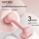 Гантели Yottoy, женское фитнес-оборудование для домашнего использования, силовые тренировки для начинающих в общежитии, профессиональный набор маленьких гантелей с пластиковым покрытием. - изображение 5