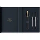 Ручка PARKER Signature, подарочный набор для офиса, классическая ручка с изображением лошади, подарочная коробка; шариковая ручка Weiyaxl Classic Black Gold Clip + подарочная коробка Flowing Light. - изображение 3