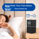 PHILIPS TAR2568 Bluetooth-радіо годинник, Bluetooth-колонка, приліжковий будильник, USB-програвач TF-карт, домашнє радіо з літієвим акумулятором - зображення 4