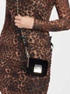 Сумка крос-боді через плече жіноча маленька Guess Elssie Card Case Crossbody 12618116 Чорна (1159861935) - зображення 2