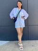 Сумка кросс-боди через плечо Uniqlo 975649401 Синяя (1159861854) - изображение 13