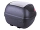 Кофр (багажник) для мотоцикла задний TT AGRO MOTO YM-0830 (V-30L) 41×41×32 черный с красным - зображення 2