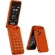 Кнопковий телефон-розкладачка SERVO X9 PRO на 3 SIM-карти, Помаранчевий - зображення 1