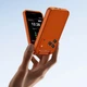 Кнопковий телефон-розкладачка SERVO X9 PRO на 3 SIM-карти, Помаранчевий - зображення 6