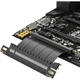Подовжувач відеокарти KELEPU PCIe 4.0 x16 подвійний реверс 18,5 см серверного класу повношвидкісний без затухання чорний - изображение 3