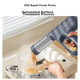 Электрическая лапшерезка Joyoung Home Handheld Noodle Maker Electric Noodle Maker, обеспечивающая быстрый выход лапши за 30 секунд, изготовлена из нержавеющей стали, модель M2-MS330. - изображение 7
