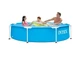 Каркасний басейн Intex 28205 (51*244 см., об'єм: 1828 л., серія: Metal Frame) - изображение 2