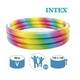 Дитячий надувний басейн Intex 58449 «Райдужне омбре» (Ø168 см, ↑38 см, об'єм: 581 л, ненадувне дно, серія: Small Pools) - изображение 3