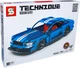 Конструктор дитячий «Спортивний гоночний автомобіль Ford Mustang - Shelby GT500» SY 8409 ( 75*133*271 мм., 827 деталей, 6+, інерційний, синій) - изображение 2