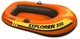 Човен надувний Intex 58331 «Explorer 200 Set» (41*94*185 см, гребний, півторамісний, двокамерний, весла ↔120 см, надувне дно, до 95 кг) - изображение 3