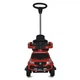 Каталка-толокар Bambi M 5900EL-3 (колеса: передні Ø7,1"/ задні Ø8.7"/EVA, батьк. ручка, страхувальний бампер, сидіння: пластик, музика, до 25 кг) - изображение 2