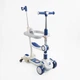 Самокат-беговел триколісний Skyper FJ-59060 (колеса: передні Ø4,92"/заднє Ø3,94"/PU, рама алюм./складна, сидіння, навіс, батьк. ручка, до 25/50 кг) - изображение 5