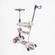 Самокат-беговел триколісний Skyper GH-31692 (колеса: передні Ø4,92"/заднє Ø3,94"/PU, рама алюм./складна, сидіння, бампер, батьк. ручка, до 25/50 кг) - изображение 3