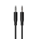 Аудіокабель BOROFONE BL26 3.5mm male to 3.5mm male, TPE, 1m Black - зображення 1