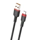 Кабель WUW-X203 USB Type-C 2,4A 1m black - изображение 1