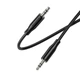 Аудіокабель BOROFONE BL26 3.5mm male to 3.5mm male, TPE, 1m Black - зображення 4
