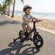 Велосипед беговел детский складной с родительской ручкой SP-Sport 1200 Black-Beige - изображение 5
