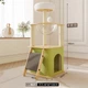 Когтеточка для кота с полками и домиком VOLSO Y-25 40х40х100 см - изображение 4