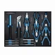 Тележка с инструментами 309 шт Kraft&Dele KD1069 5,5х125 мм - изображение 7