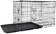 Клетка для животных Funfit XL 92x57x64 см, металлическая, черная, транспортная, с выдвижным поддоном, для собак и котов - изображение 5