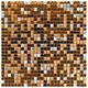 Мозаика зеркальная Медная 2200 Sticker Wall 298х298х4,5 мм (SW-00002370) - изображение 1