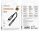 Перехідник BOROFONE BV24 Lightning to AUX 3.5 сірий - изображение 2