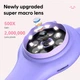 Микроскоп детский портативный TinyScope с LED подсветкой лупа детская 2-дюймовый экран для обучения детей карманный микроскоп лупа LCD дисплей USB зарядка 500х увеличение с камерой 1080P карманная лупа для исследования растений и насекомых - изображение 3