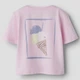 Футболка Name it Strawberry Ice Cream, цвет розовый, размер 110 (261.13255137.PIRO) - изображение 2