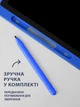 Дитячий планшет графічний ігровий для малювання розвиваючий VMHouse електронний навчальний LCD планшет для дітей дошка для нотаток та записів 12" + стилус синій (0038-0203) - зображення 5