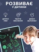 Детский графический LCD планшет VMHouse электронный, доска для рисования заметок и записей 10" + стилус голубой (0038-0106) - изображение 2