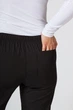 Женские медицинские штаны STUGA MEDICAL черные (7700802) 3XL - изображение 5