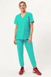 Женские медицинские штаны STUGA MEDICAL светлая бирюза (7700402) L - изображение 4