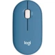 Мишка комп'ютерна Logitech Pebble M350 Wireless Blueberry (910-006753) - зображення 1