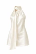 Сукня міні сатинова DR017 2605346592104 S/M Молочний - зображення 1